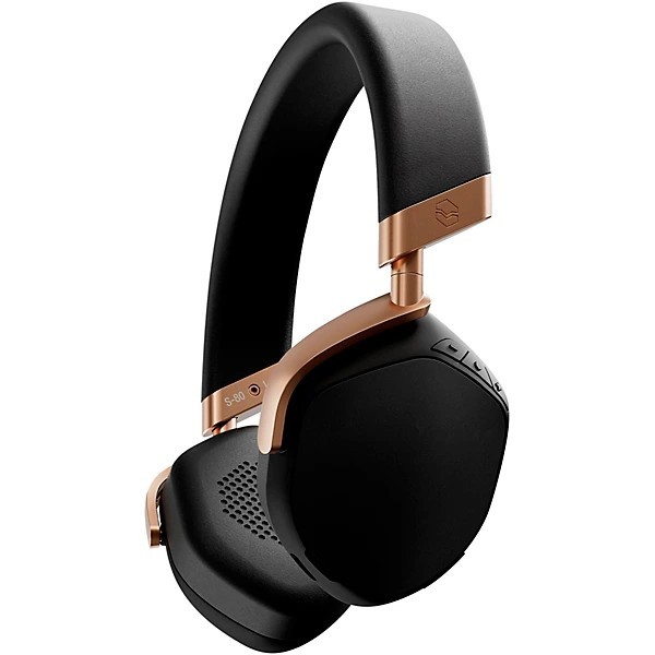 V-MODA S-80 Wireless Bluetooth Headband Headphones 40mm Black/Rose Gold