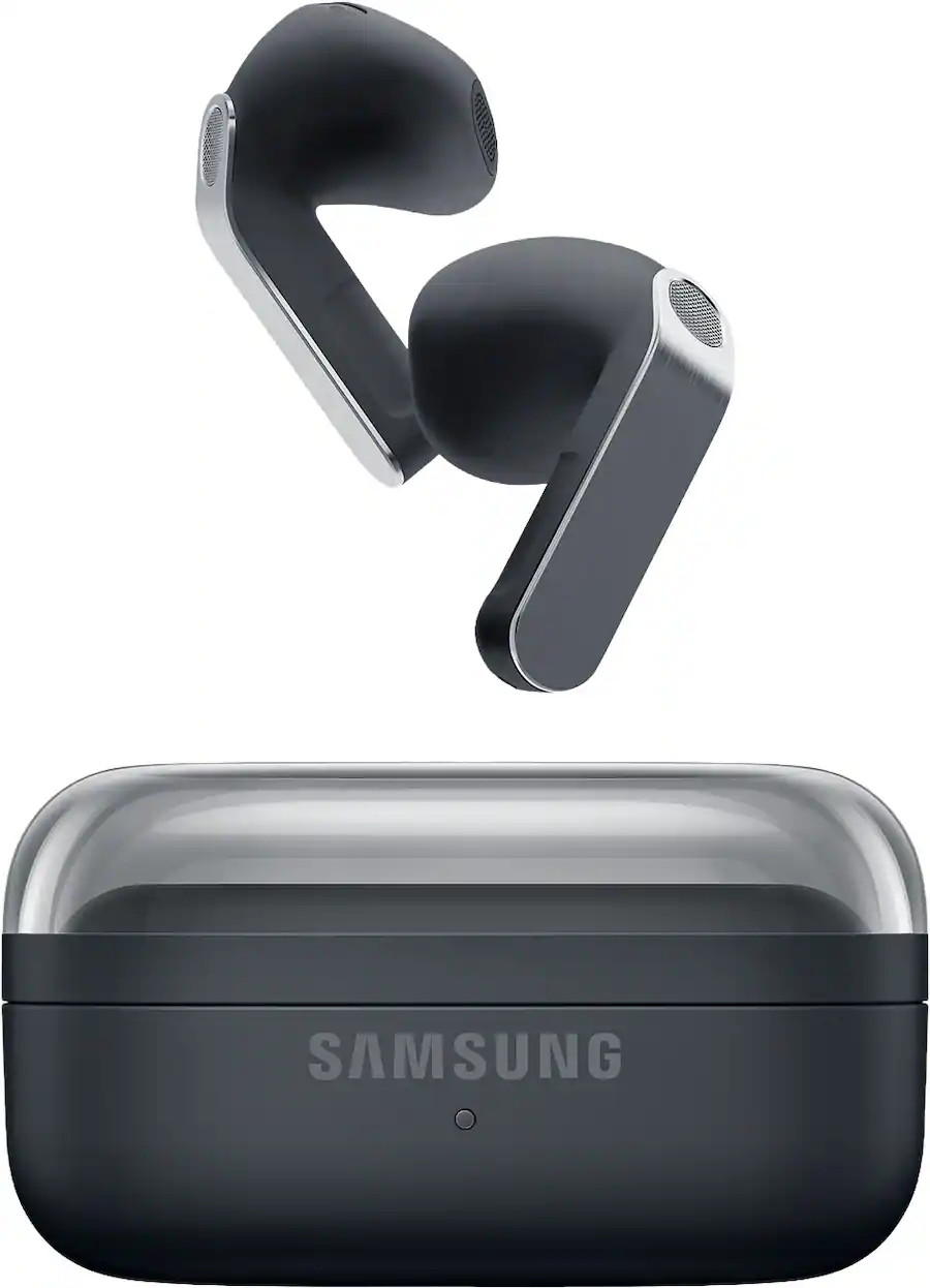 Samsung – Galaxy Buds4 Wireless Earbud Headphones – Black – in Retail Box (VG)