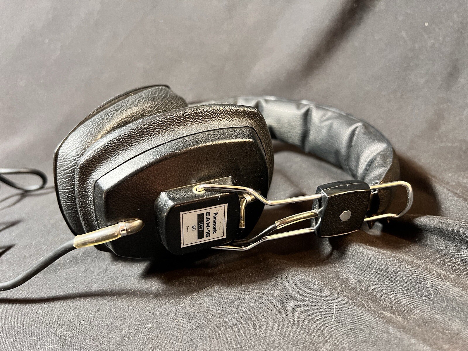 Vintage Panasonic EAH-16 Headphones Recording Studio Quality Large Retro 60s 70s