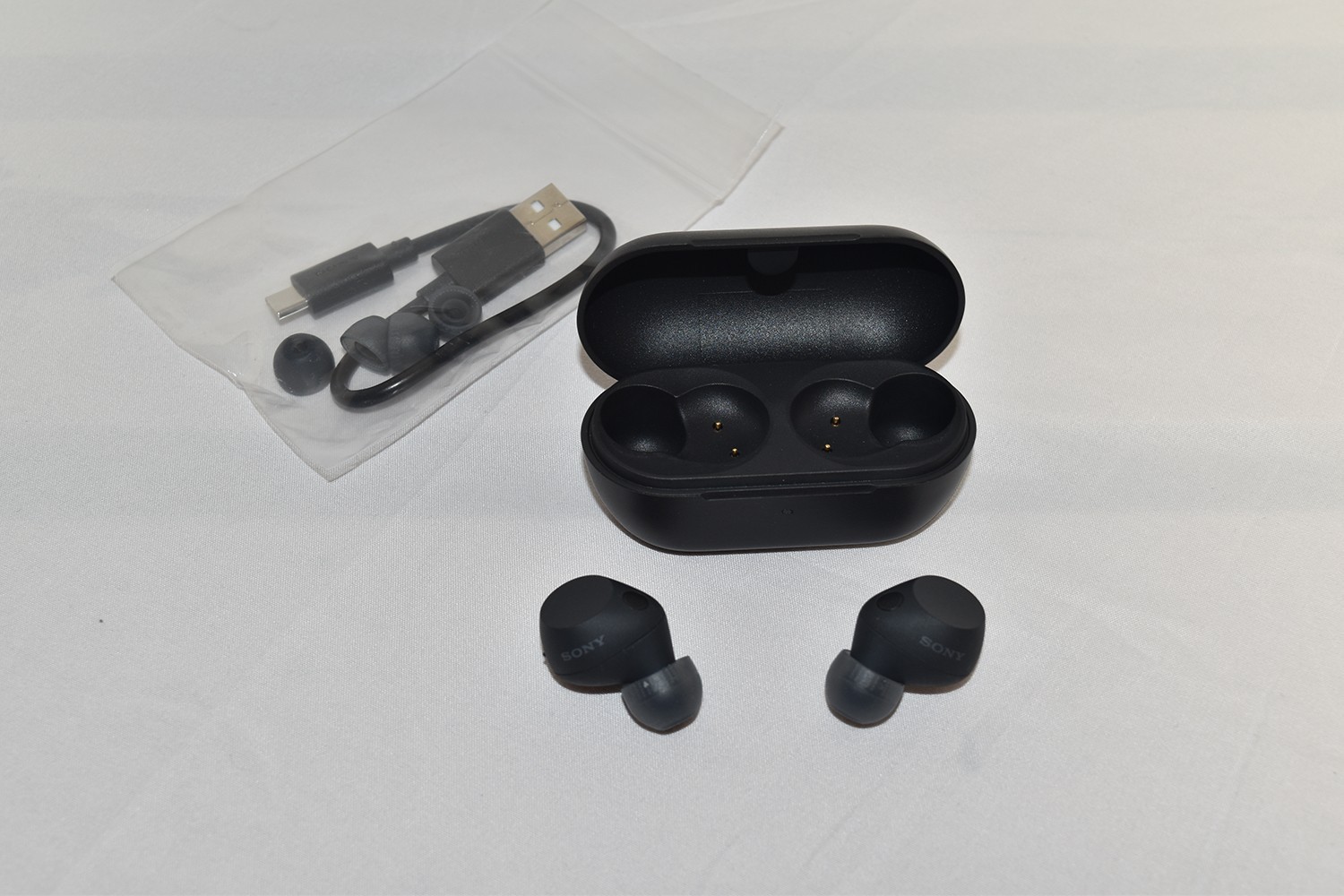 Sony WF-C710N/B Truly Wireless Noise-Canceling Earbuds Black