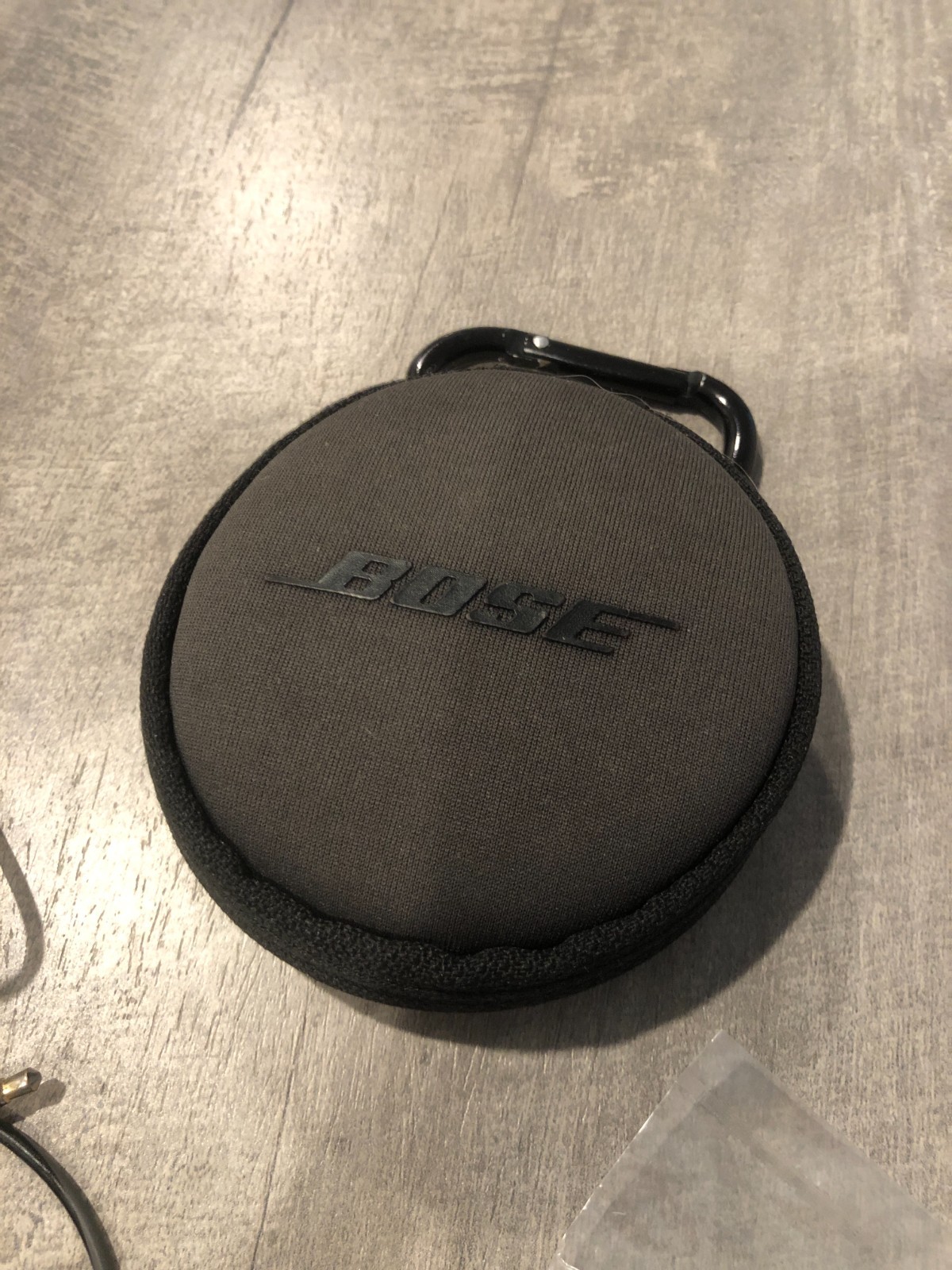 Bose SoundSport Wired Earbuds In-ear Headphones Charcoal