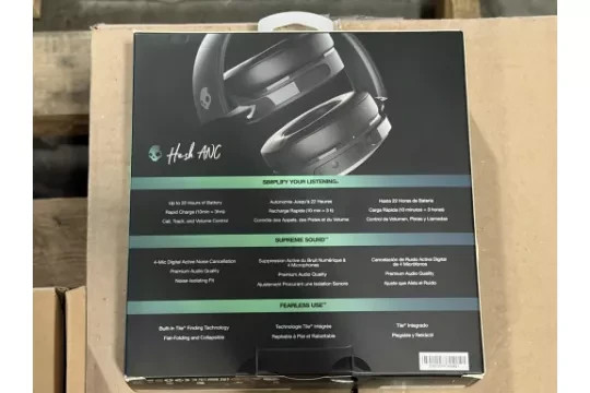 Skullcandy Hesh ANC Wireless Noise Cancelling Headphone – BLACK FREE SHIPPING!