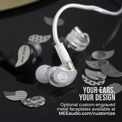 M6 Pro 2Nd Gen In Ear Monitors Noise Isolating Headphones With Microphone