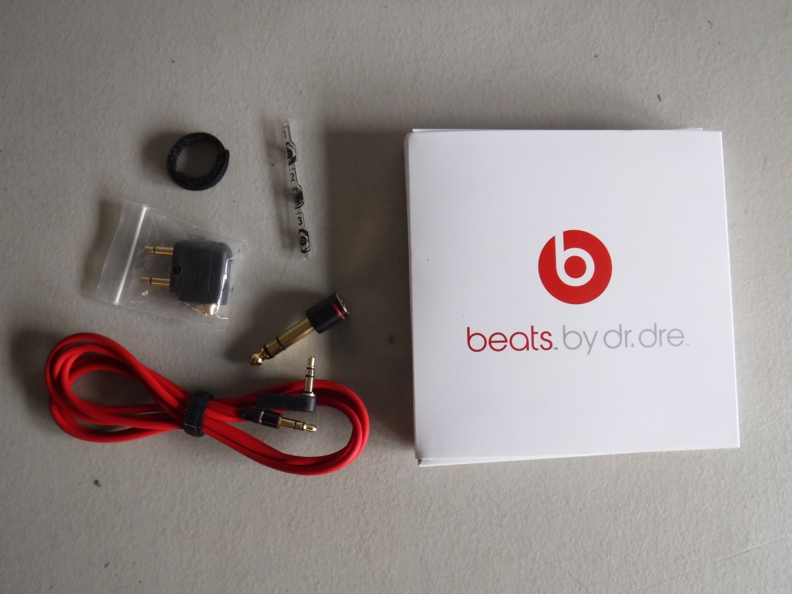 Monster Beats By Dr. Dre Studio Wired Headphones White Tested/Working