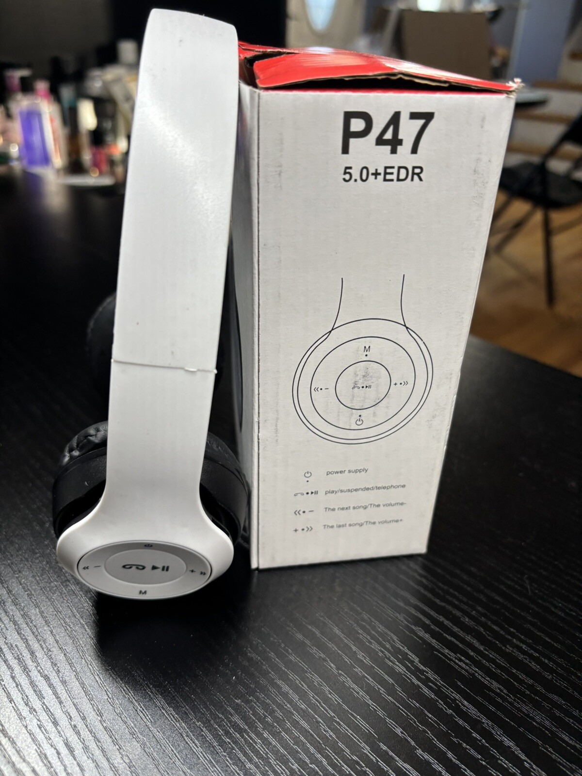 P47 Wireless Bluetooth Over the Ear Headphones US Seller