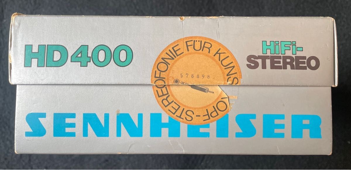 Sennheiser HD400 Open Air Vintage Headphones Germany Box Pads Used