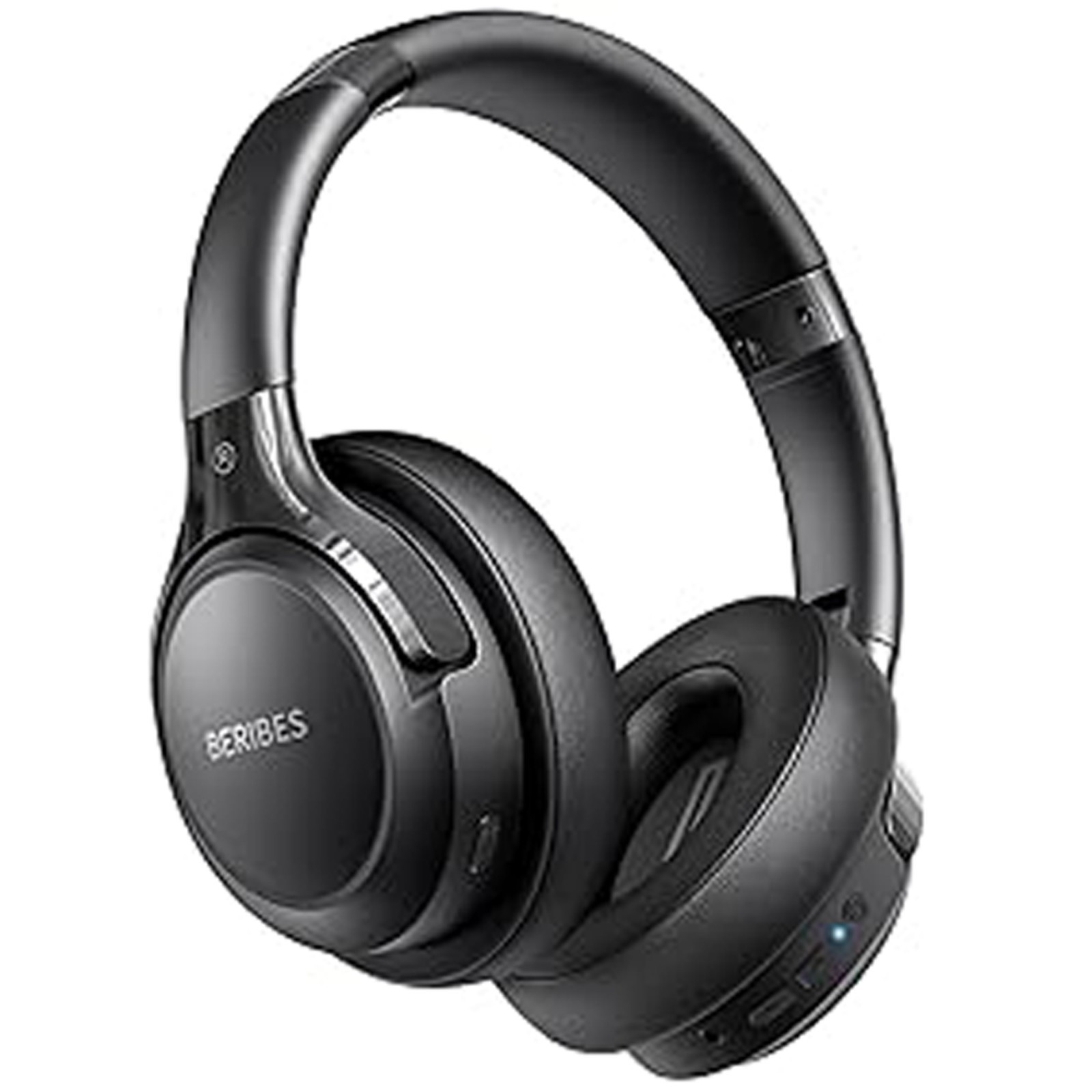BERIBES Bluetooth Headphones Over Ear 65H Playtime and 6 EQ Music Modes Wireless