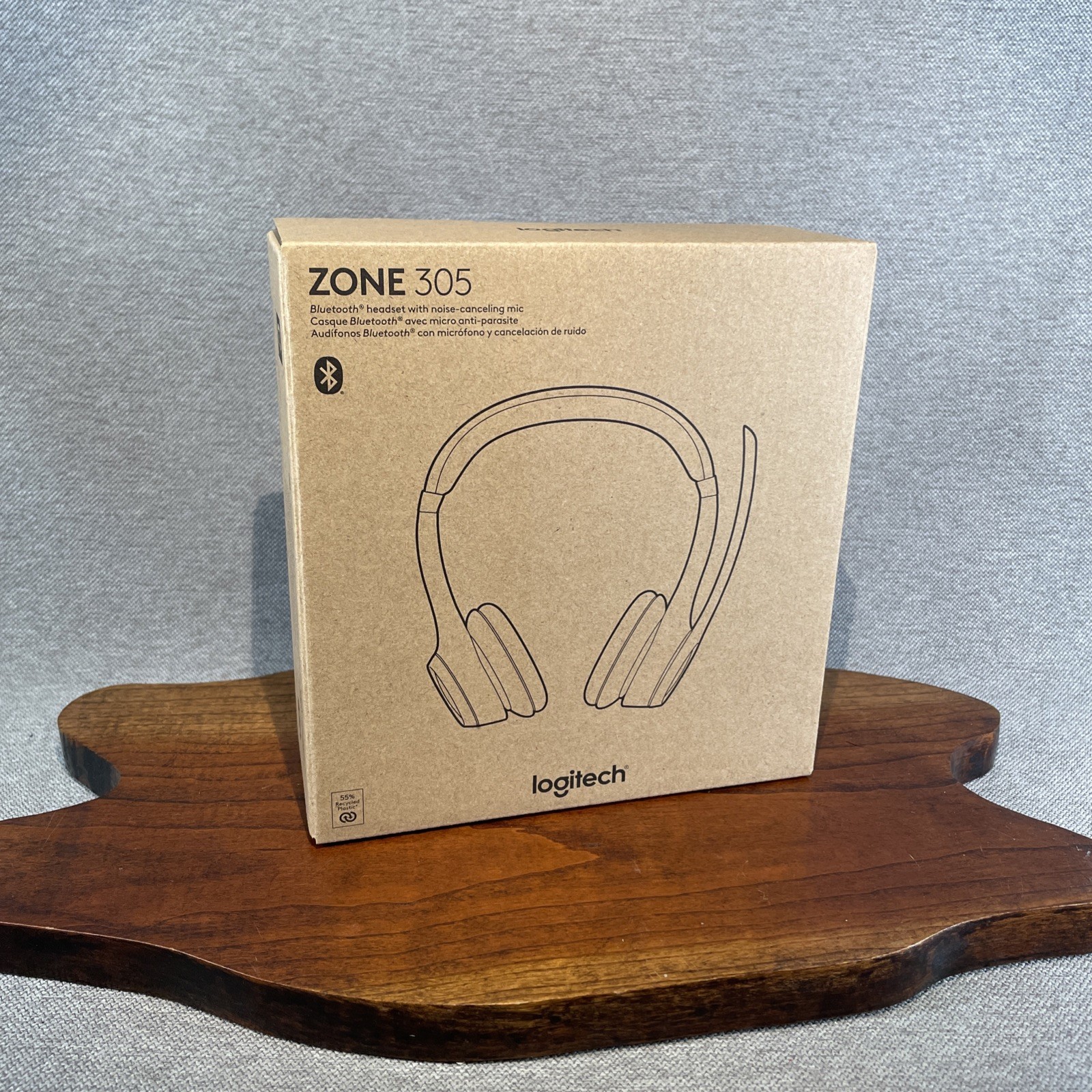 Logitech Zone 305 for Business, Wireless Bluetooth Headset With Microphone