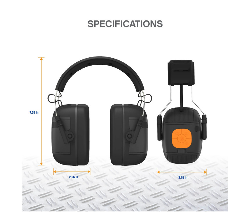 Noise Cancelling Bluetooth Headphones, Sound Guard Ear Muffs