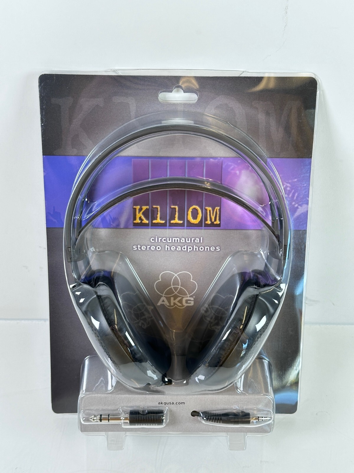 (New Old Stock) Vintage AKG Circumaural Stereo Headphones K110M