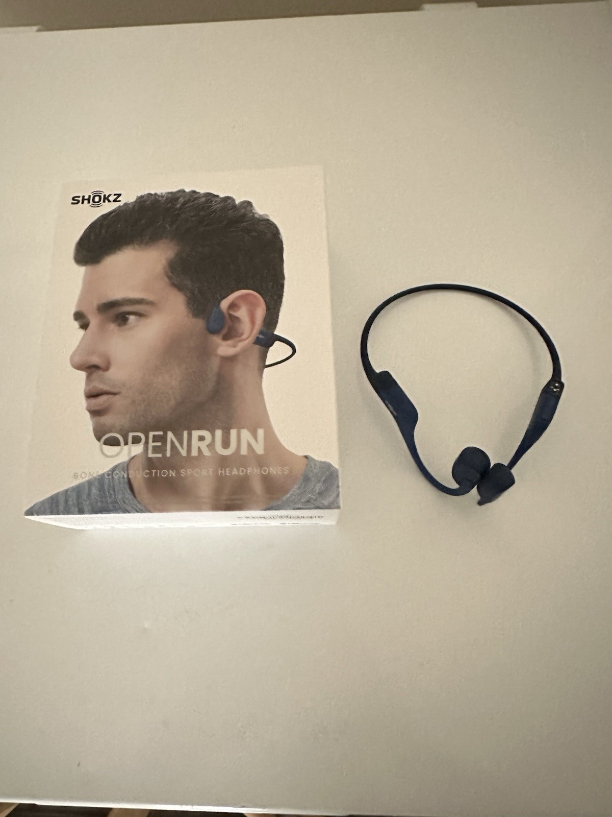 Shokz – OpenRun S803 Bone Conduction Open-Ear – Endurance Headphones ~ Blue
