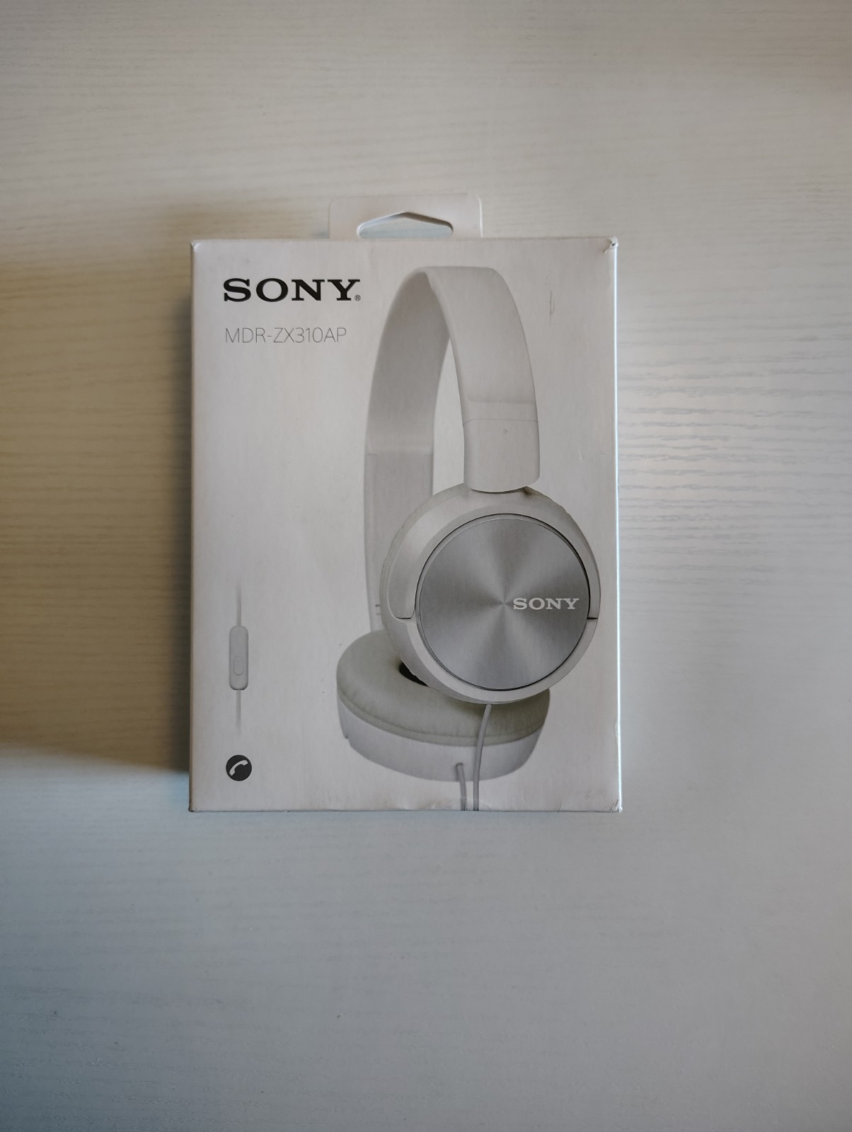 Sony MDR-ZX310AP Wired On Ear Headphones With Mic Open Box
