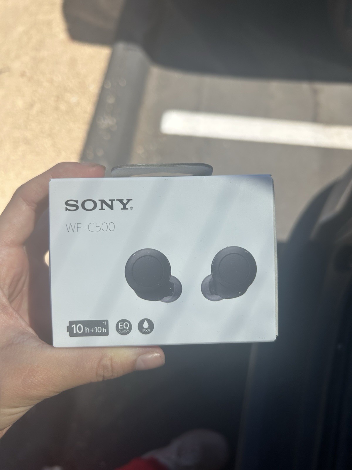 Sony WF-C500 Black Earbuds Sealed