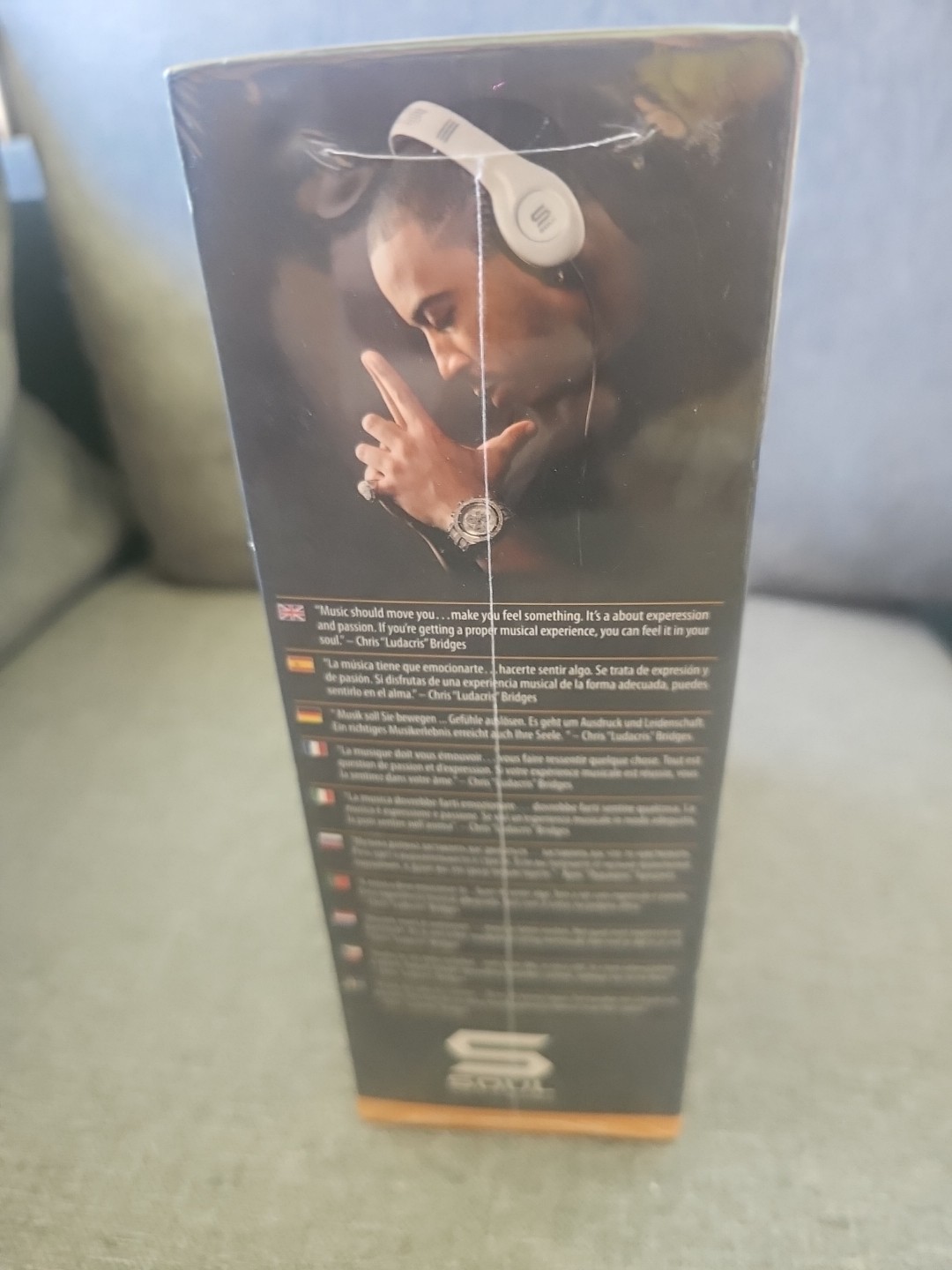Soul by ludacris SL100 Headband Headphones w/ In-Line Remote Control NEW SEALED