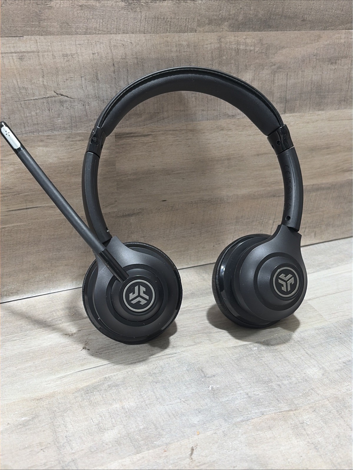 JLab Go Work Hybrid Bluetooth Wireless Headset – Black