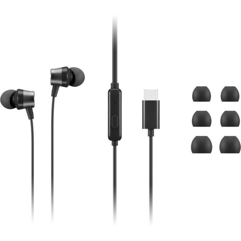Lenovo USB-C Wired In-Ear Headphone (4xd1j77351)