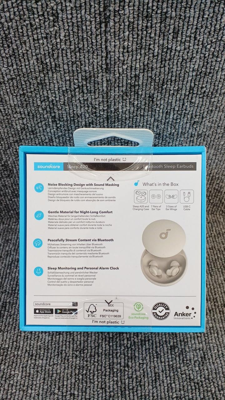 ANKER Sleep A20 BT Earphones Wireless Sleep Aid Unopened